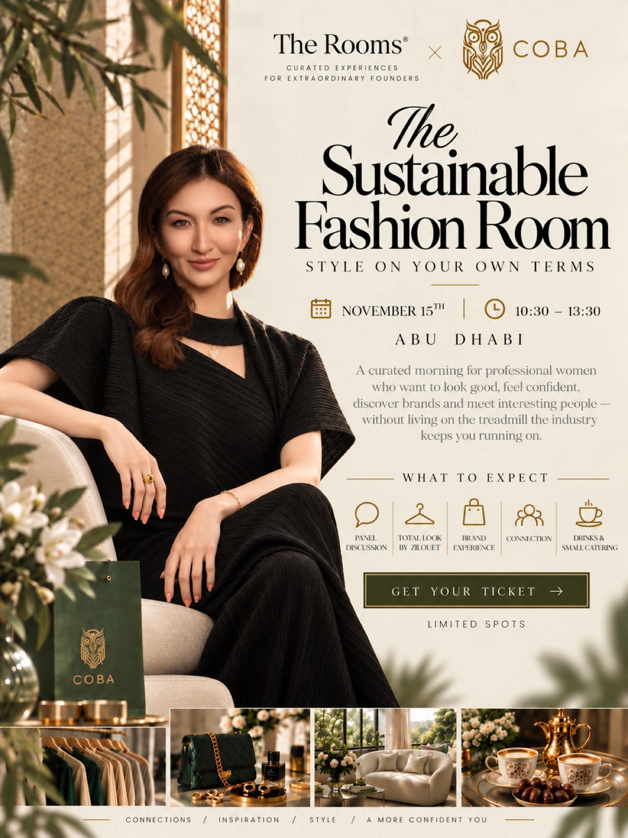 The Sustainable Fashion Room — Abu Dhabi, 15 November